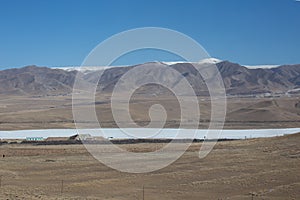 Tibetan landscape between Xining and Lhasa