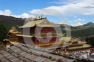 Tibetan Langmusi temple