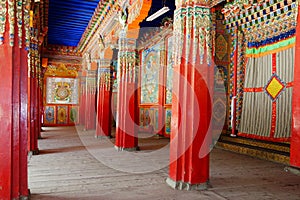 Tibetan Langmusi temple