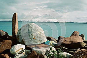 Tibetan language stone