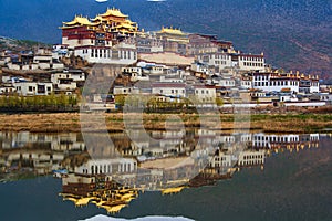 Tibetan monastery.