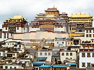 Tibetan Monastery In Shangri La