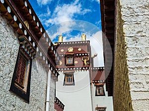 Tibetan Monastery In Shangri La