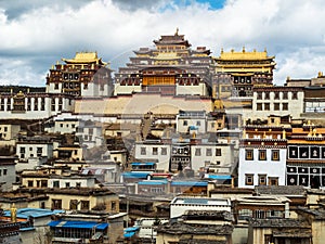 Tibetan Monastery In Shangri La