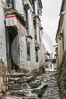 Tibetan Monastery in Shigatse photo