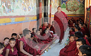 Tibetan monks