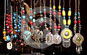 Tibetan necklaces and jewelry photo