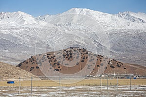 Tibetan Plateau between Lhasa and Qinghai