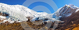 Tibetan plateau scene- Glacier Kanola