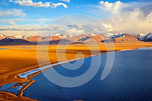 Tibetan plateau scene-lake Namtso