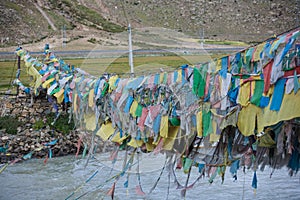 Tibetan prayer flags