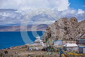 Tibetan prayer flags