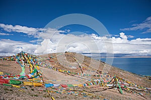 Tibetan prayer flags