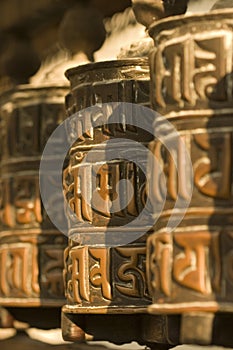 Tibetan Prayer Wheel