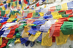 Tibetan praying flags