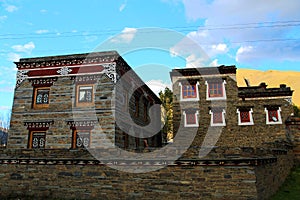 Tibetan residence and building