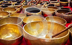 Tibetan singing bowls