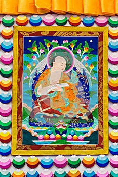 Tibetan thangkas Buddha picture