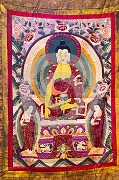 Tibetan thangkas Buddha wall charts