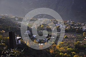 Tibetan village in Sichun