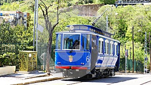 Tibidabo Blue Tram
