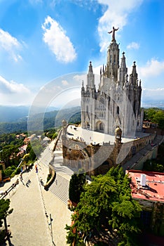 Tibidabo church photo