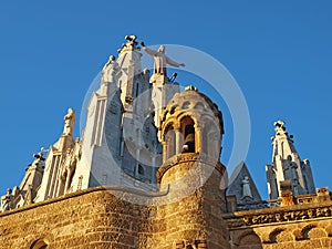 Tibidabo Church, Barcelona, Spain