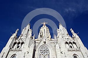 Tibidabo church/temple, Barcelona, Spain