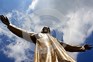 Tibidabo Jesus statue