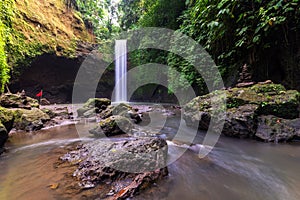 Tibumana waterfall in Ubud Bali photo