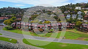 Tiburon, Aerial Flying, California, Downtown, Amazing Landscape