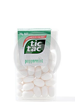 Tic Tac Peppermint candies