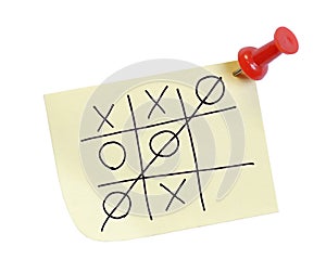 Tic tac toe photo