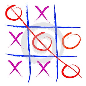 Tic tac toe photo