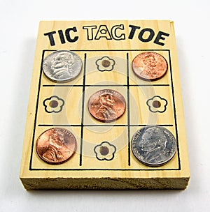 Tic-Tac-Toe - US Coins