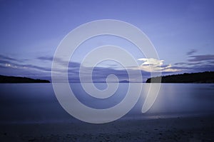 Ticao, Philippines, at dusk