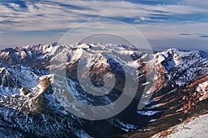 Ticha dolina valley at High Tatras