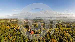 Tichankova rozhledna, Lomnice nad Popelkou. Czech Republic