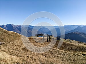 Ticino, Switzerland: panorama of the walk between Monte Tamaro and Monte Lema photo