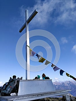 Ticino, Switzerland: panorama of the walk between Monte Tamaro and Monte Lema photo