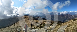 Ticino, Switzerland: panorama of the walk between Monte Tamaro and Monte Lema photo