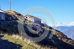 Ticino, Switzerland: panorama of the walk between Monte Tamaro and Monte Lema photo