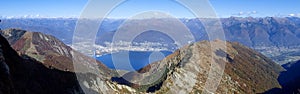 Ticino, Switzerland: panorama of the walk between Monte Tamaro and Monte Lema photo