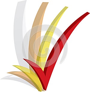 Tick check or check mark, checkmark tickmark