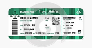 Ticket to Doha, Qatar