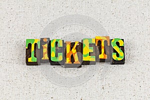 Tickets book cheap event admission sale coupon entrance ticket access