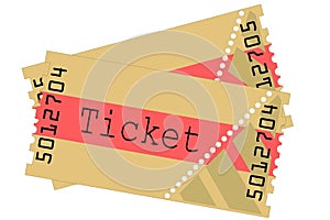 Tickets, illustration