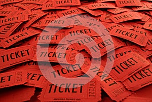 Tickets Used for Entrance into an Event