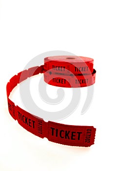 Tickets Used for Entrance into an Event