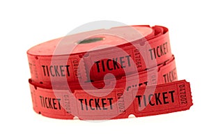 Tickets Used for Entrance into an Event